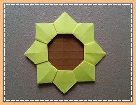 ひまわり 折り 方 折り紙